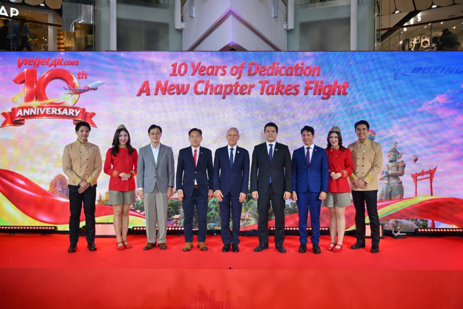 “เวียตเจ็ทไทยแลนด์” เปิดฉากฉลอง 10 ปี เดินหน้าขยายฝูงบิน-อัปเกรดบริการ
